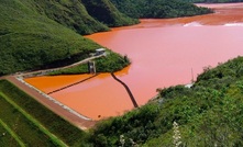 Barragem de rejeitos em MG/Divulgação