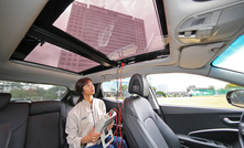 Hyundai goes solar with panelled cars