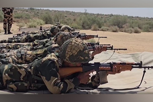 "First line of defence, always alert on border": BSF troops in Rajasthan maintain strict vigil under Op Sindoor