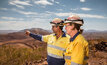 Employees at the Western Turner Syncline, another of Rio's WA operations