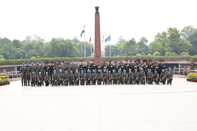 Indian Army pays tribute on 77th United Nations Peacekeepers Day
