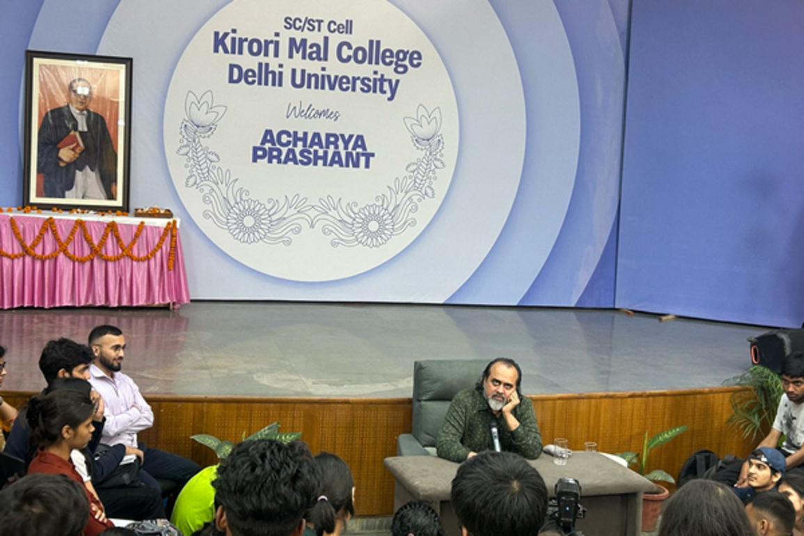 "Reservation is to empower" says Acharya Prashant, advises empowered people to help others