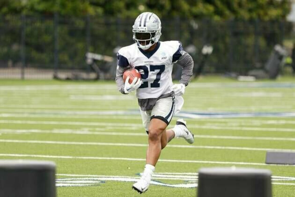 Cowboys RB Miles Sanders (knee) returns to full practice