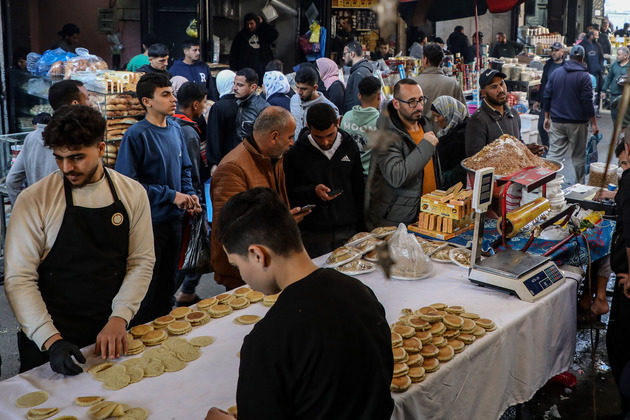 MIDEAST-GAZA CITY-RAMADAN