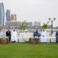 Mansour bin Zayed attends Ramadan iftar banquet with officials