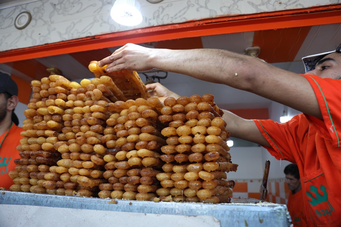 ALGERIA-BOUFARIK-RAMADAN-DESSERT