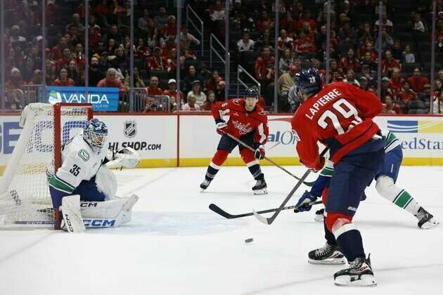 Early second period flurry propels Capitals past Kraken