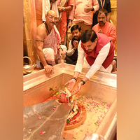 Madhya Pradesh CM Mohan Yadav offers prayers at Kashi Vishwanath temple, Kaal Bhairav temple in Varanasi