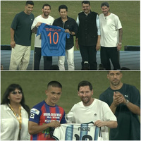 Messi in Mumbai: A 'Super Sunday' for fans as football icon meets Indian sporting icons Sachin Tendulkar, Sunil Chhetri