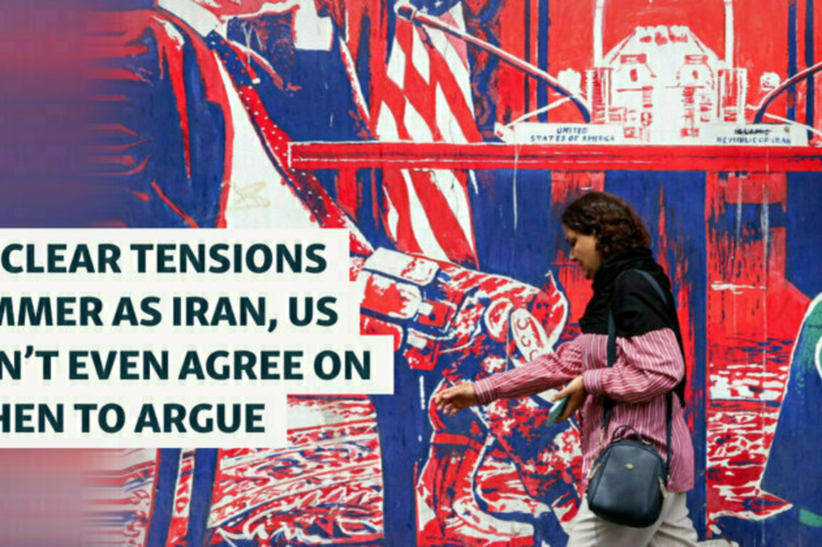 Nuclear Tensions Simmer As Iran, US Can't Even Agree On When To Argue