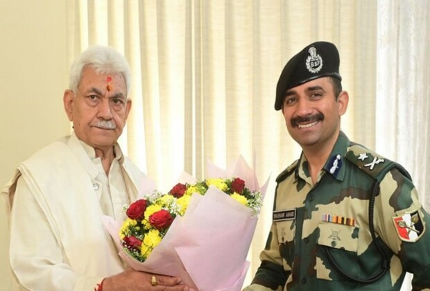 IG BSF Jammu Frontier calls on J-K LG