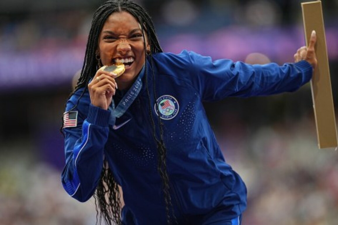 Olympian Tara Davis-Woodhall Will Headline Alexis Ohanian's Athlos Event