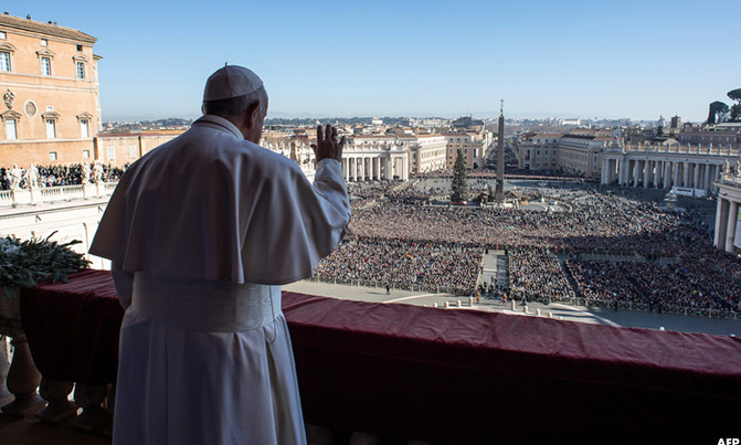 Pope prays for peace in global flashpoints Pope prays for peace in global flashpoints