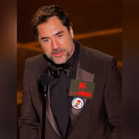 "No to war, free Palestine," Javier Barden makes appeal for peace at Oscars
