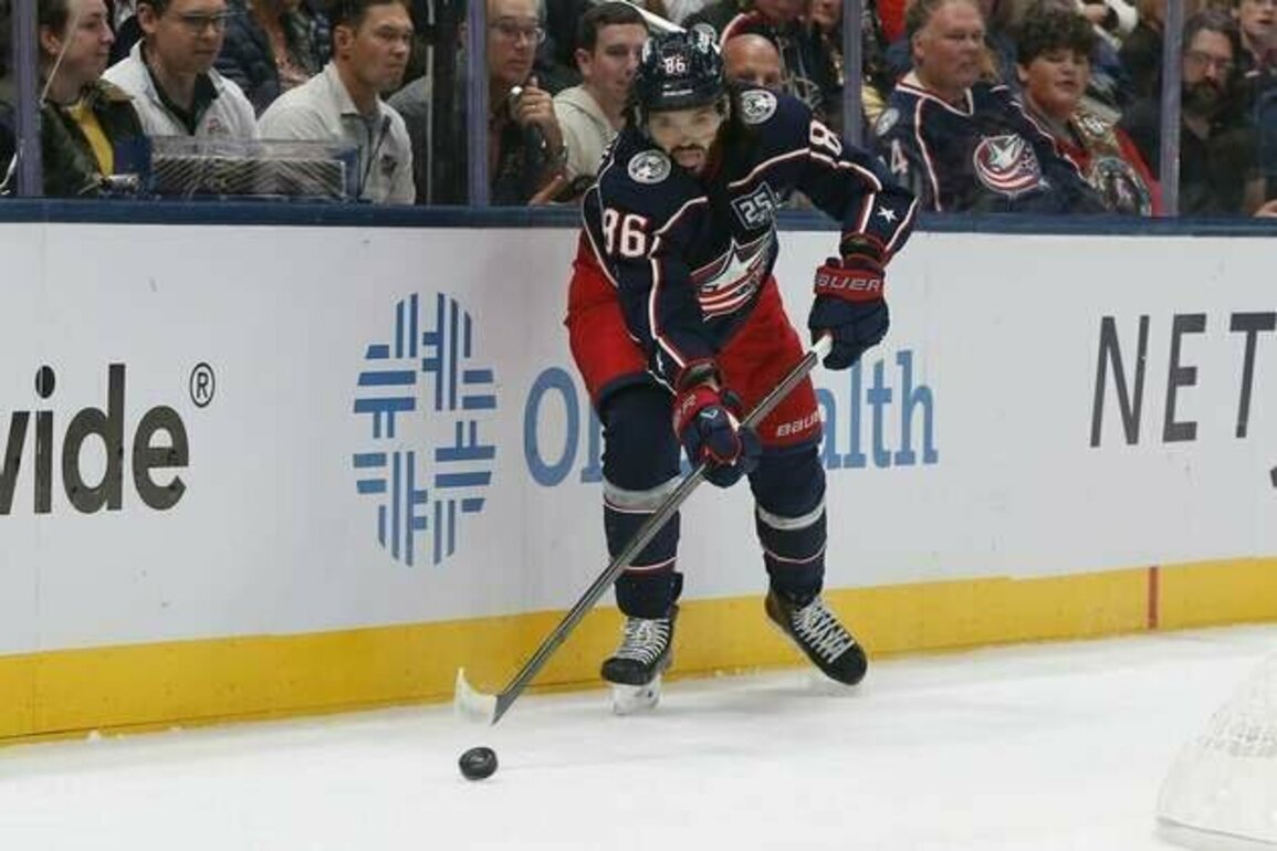 Hot Kirill Marchenko leads Blue Jackets into tilt with Stars