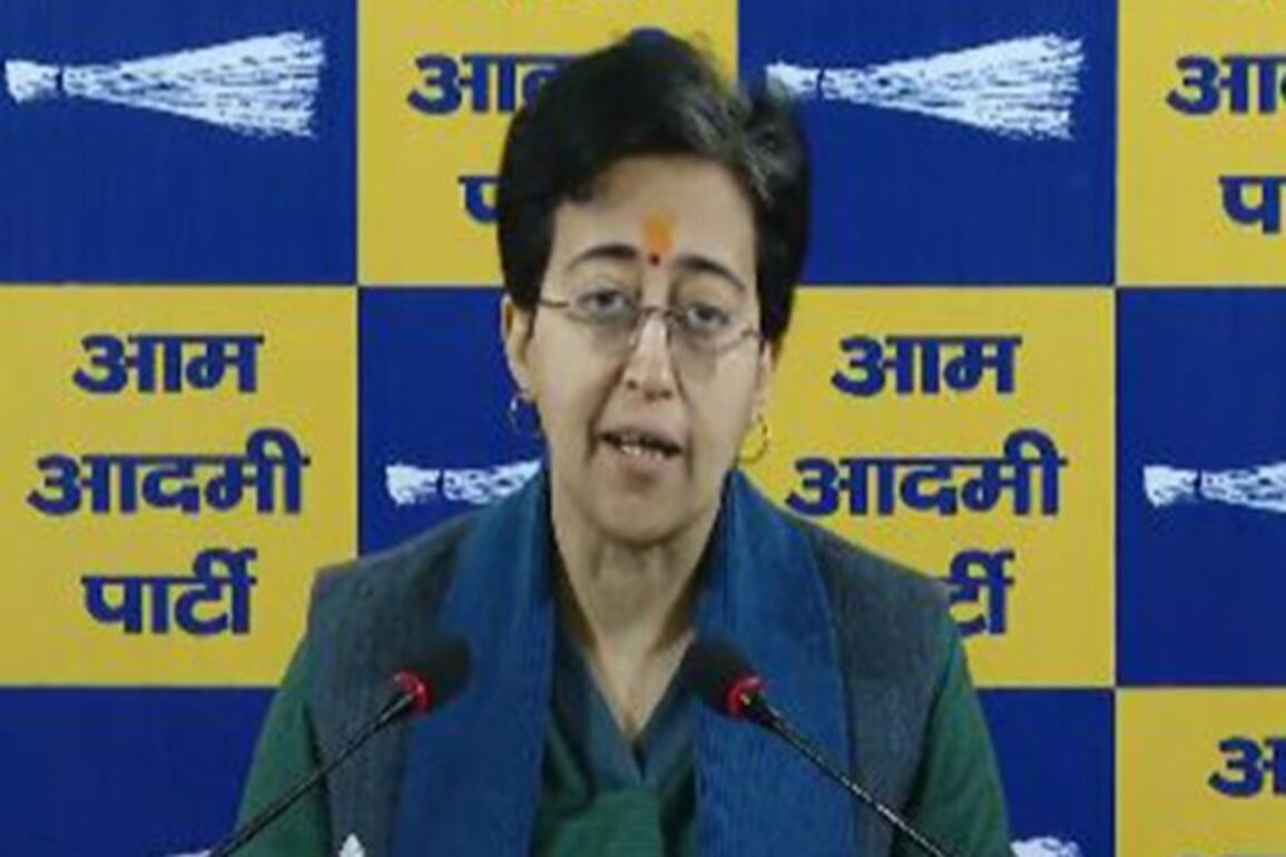 Atishi slams LG Saxena for ignoring high ammonia levels in Delhi water, accuses him of following BJP orders