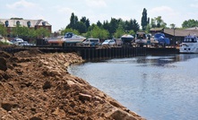  Aarsleff Ground Engineering recently installed steel sheet piled walls at Newark Marina