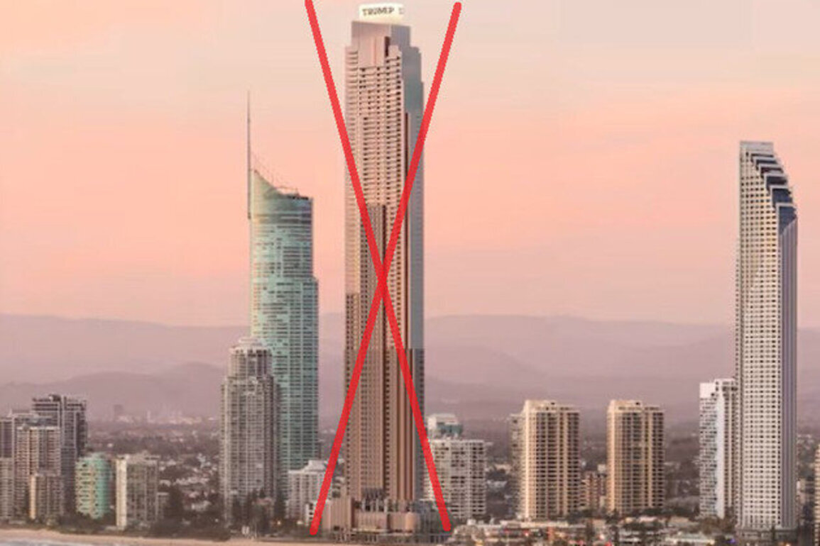 Gold for Australia! How 'people power' toppled Trump's GC Tower