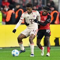(SP)GERMANY-LEVERKUSEN-FOOTBALL-BUNDESLIGA-LEVERKUSEN VS BAYERN MUNICH