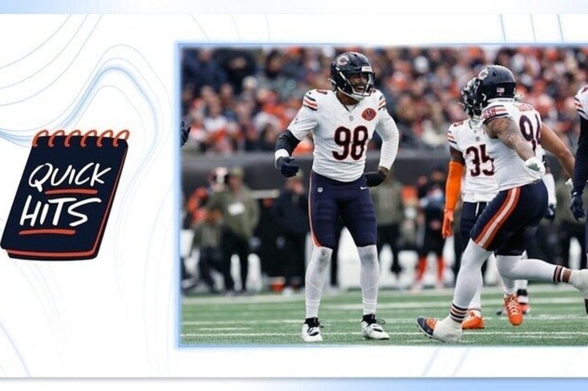 Montez Sweat's steady rise boosting Bears defense