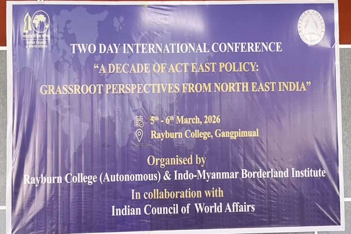 Manipur: Rayburn College hosts two day International conference on 'A Decade of Act East Policy'
