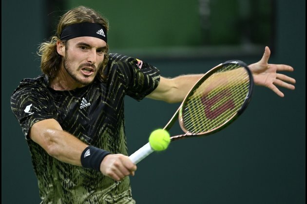 Stefanos Tsitsipas rallies for third-round win in Indian Wells