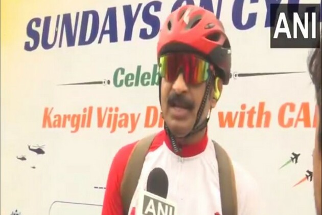 Kargil is a great achievement of ours: Participant in Fit India Sundays cycle ride commemorating Vijay Diwas