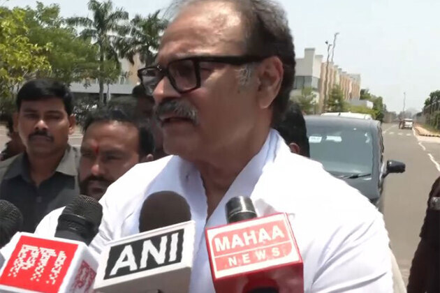 Andhra: Lingamaneni Ramesh files nomination for Rajya Sabha elections as JSP candidate