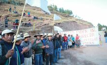  Communities protesting against Las Bambas in Peru