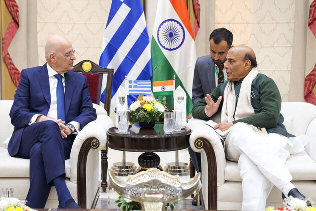 India, Greece deepen defence ties as Rajnath Singh meets Greek Defence Minister; liaison officer to be posted at IFC-IOR