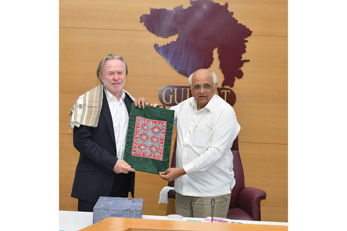 Australia High Commissioner to India meets Gujarat CM Bhupendra Patel in Gandhinagar