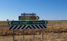  The road to Julia Creek