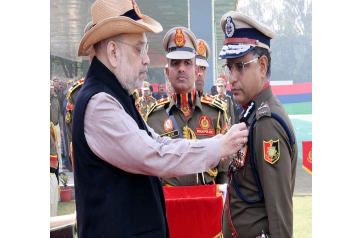 Chandigarh DGP Sagar Preet Hooda conferred President's Medal for Distinguished Service