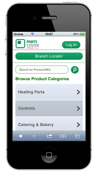 New Parts Center website goes live