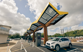 A Fastned charging unit | Credit: Fastned