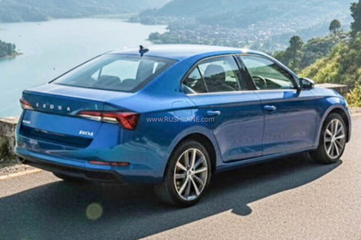 Skoda Slavia Facelift First Official Photos Out