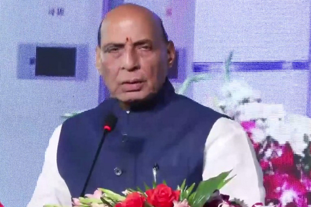 "We are taking right steps towards future warfare": Rajnath Singh at foundation stone laying of cavitaion tunnel