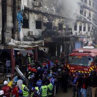 Death toll from shopping mall fire in Pakistan's Karachi rises to 60: police