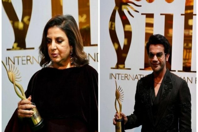 IIFA Rocks 2023: Hosts RajKummar Rao, Farah Khan arrive in style on green carpet