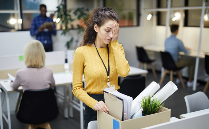 Women are more likely than male colleagues to be made redundant