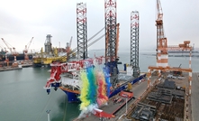 The handover ceremony for Van Oord’s brand new, state-of-the-art offshore wind turbine foundation installation vessel Boreas