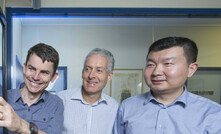  ANU researchers Matt Stocks, Andrew Blakers and Bin Lu. Image obtained: Australian National University