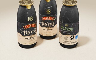 Diageo to serve up 2,000 paper-based Baileys bottles