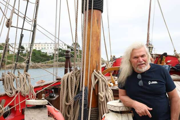 We do not support Putin- On board the sanctioned Russian ship in Killiney Bay  The Irish Times