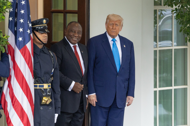 U.S.-TRUMP-SOUTH AFRICA-PRESIDENT-CONFRONTATION