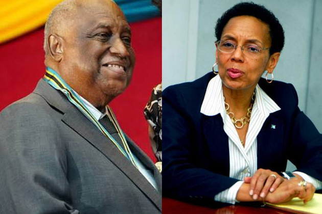 Former Attorney General Allyson Maynard Gibson pays tribute to Neville Wisdom