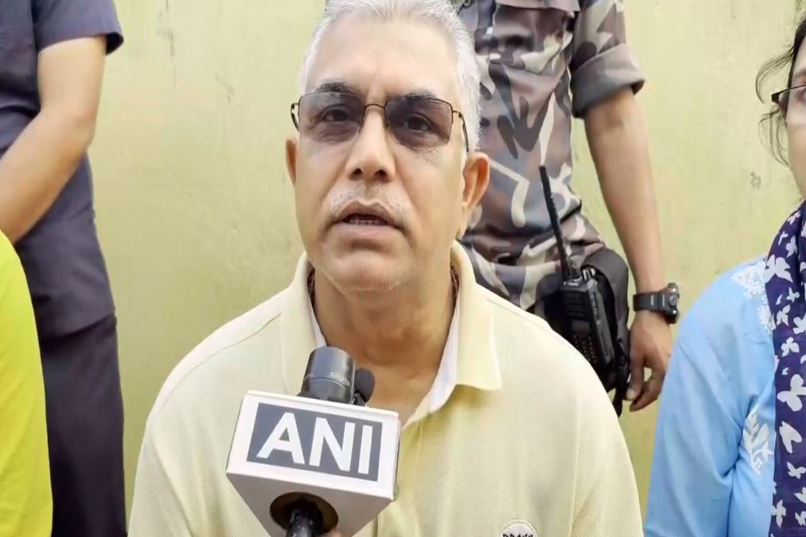 "Bangladeshi infiltrators are running away," says BJP leader Dilip Ghosh on Special Intensive Revision (SIR) in West Bengal