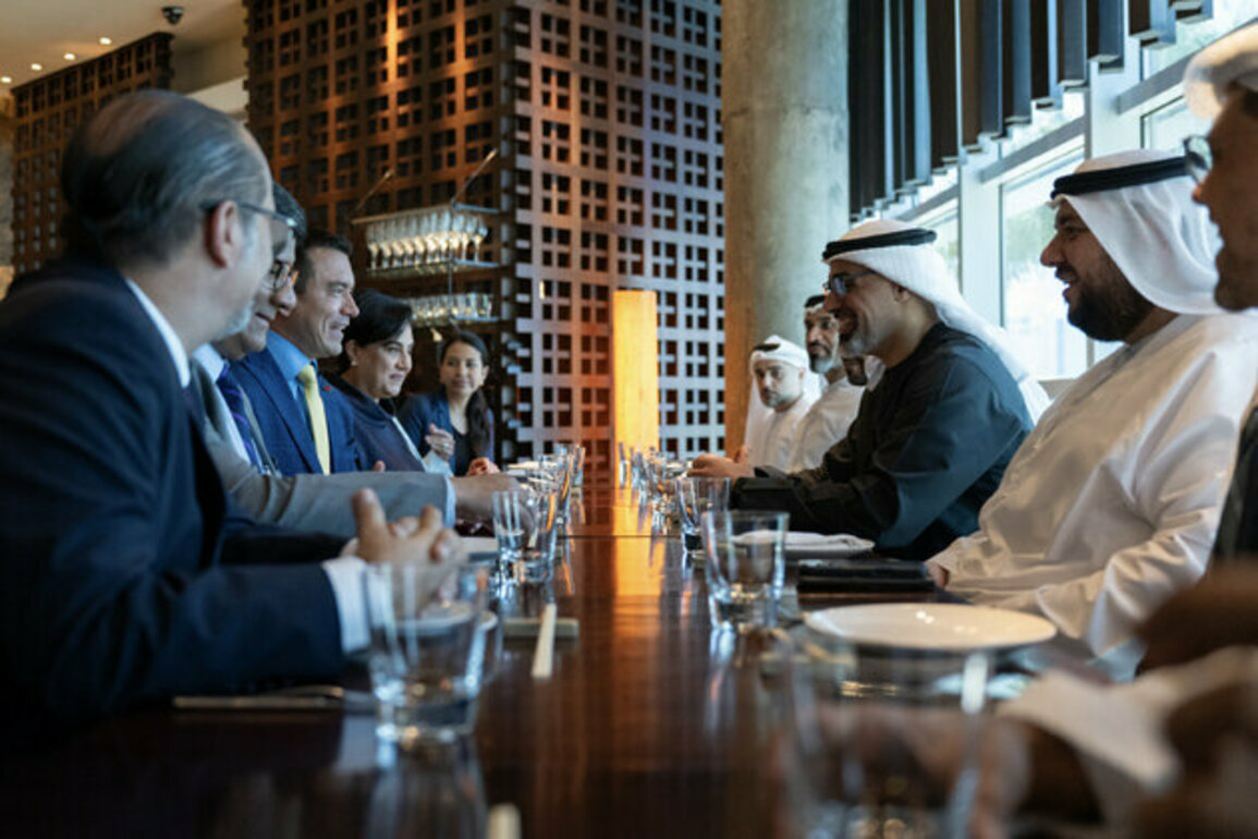Khaled bin Mohamed bin Zayed, President of Ecuador discuss strengthening bilateral relations