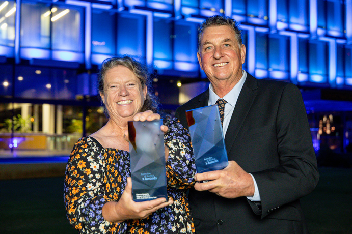 Mollerin growers, Dianne and Ian Haggerty, have be named the 2025 Australians of the Year for WA. 