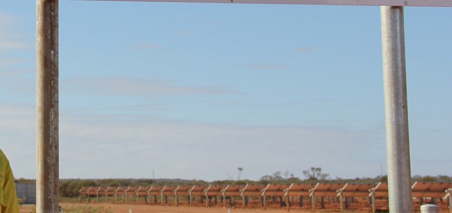 Degrussa solar farm.